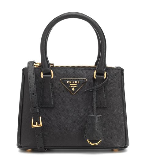 prada saffiano leather mini tote bag|Prada galleria mini bag.